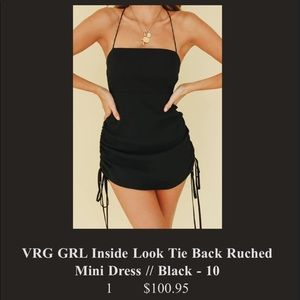 NWT Verge Girl Dress